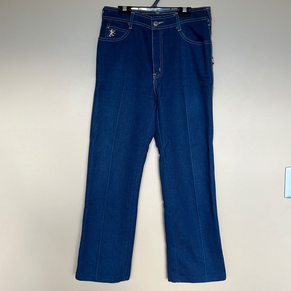 Darkwash Highrise Vintage Braxton Crop Jean